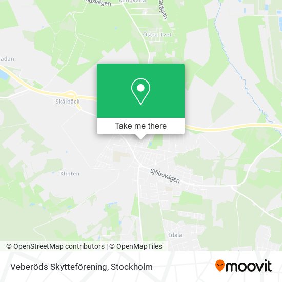 Veberöds Skytteförening map