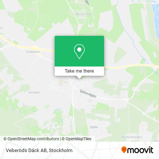 Veberöds Däck AB map