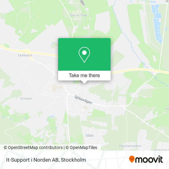 It-Support i Norden AB map