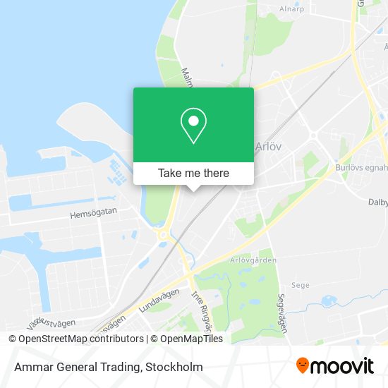 Ammar General Trading map