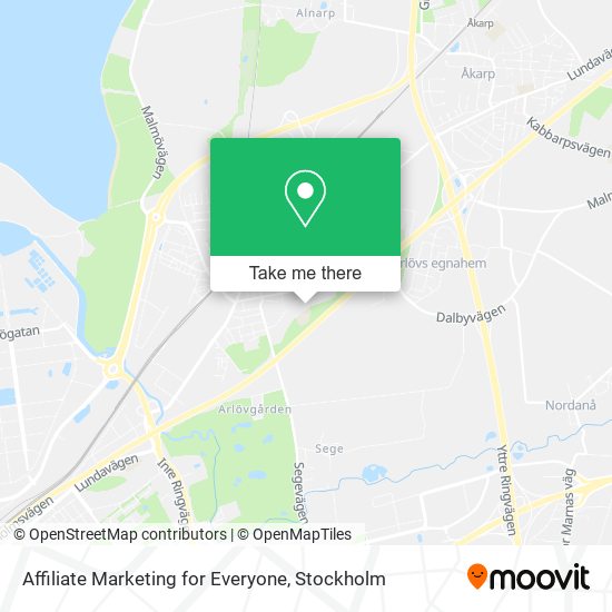 Affiliate Marketing for Everyone map
