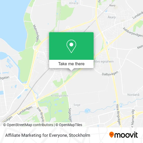 Affiliate Marketing for Everyone map