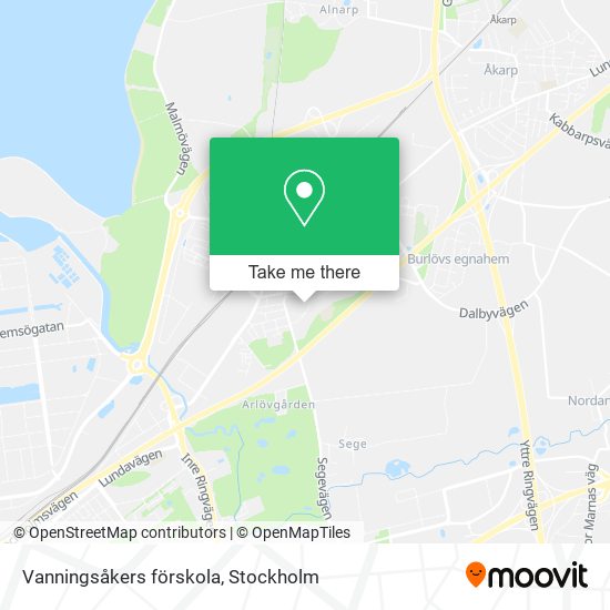 Vanningsåkers förskola map