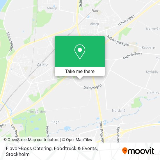 Flavor-Boss Catering, Foodtruck & Events map