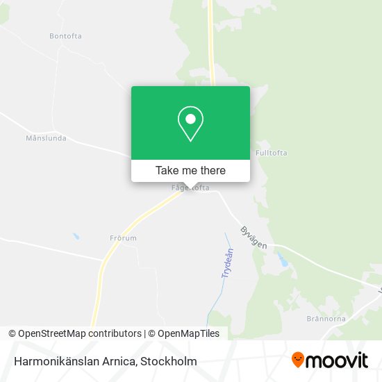 Harmonikänslan Arnica map