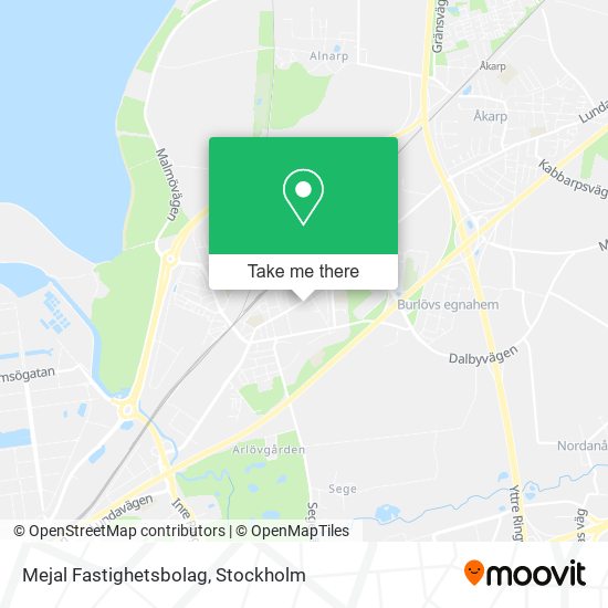 Mejal Fastighetsbolag map