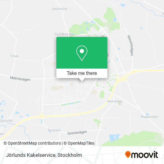 Jörlunds Kakelservice map