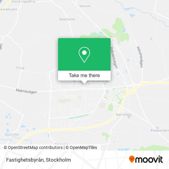 Fastighetsbyrån map