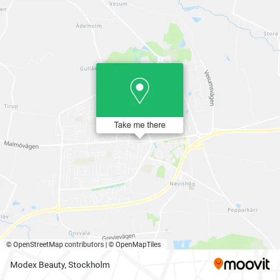 Modex Beauty map