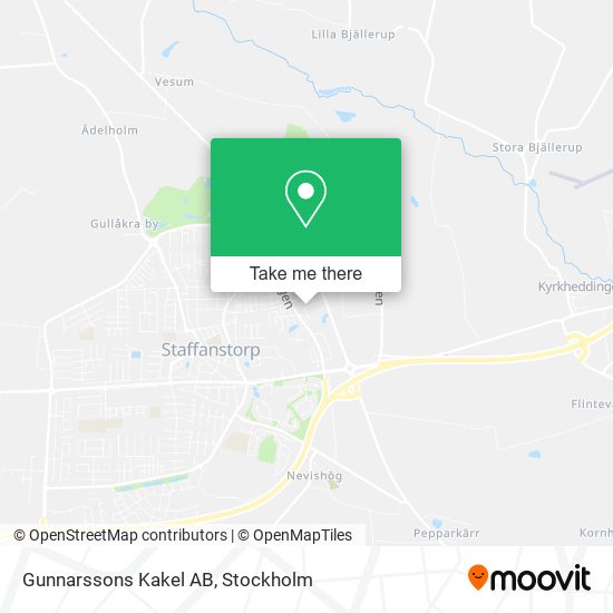Gunnarssons Kakel AB map
