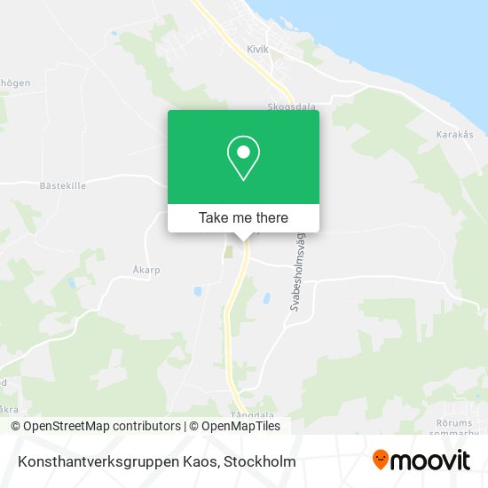 Konsthantverksgruppen Kaos map