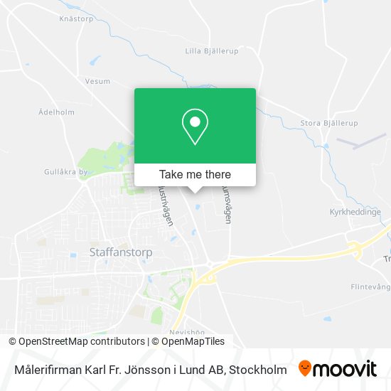 Målerifirman Karl Fr. Jönsson i Lund AB map