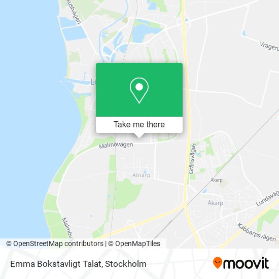 Emma Bokstavligt Talat map