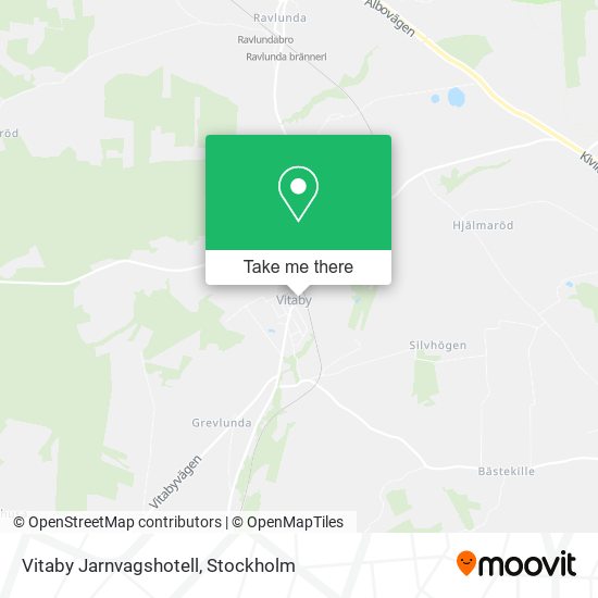 Vitaby Jarnvagshotell map
