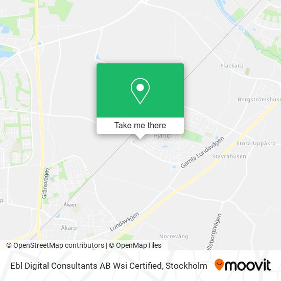 Ebl Digital Consultants AB Wsi Certified map