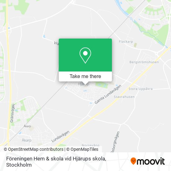 Föreningen Hem & skola vid Hjärups skola map