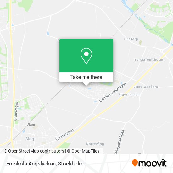 Förskola Ängslyckan map