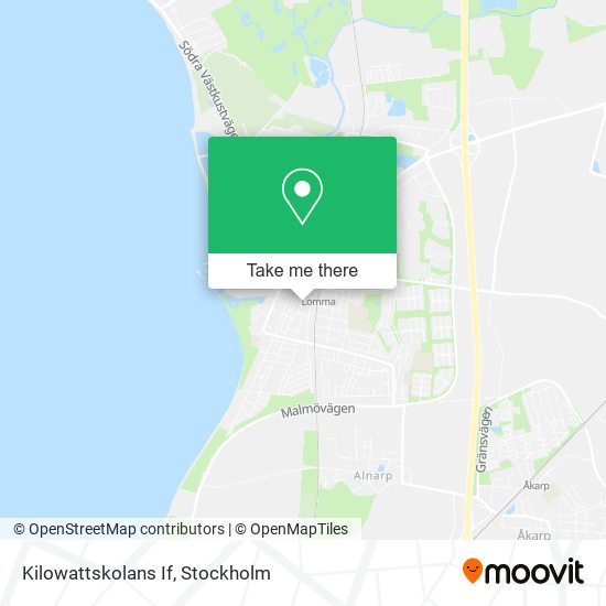 Kilowattskolans If map