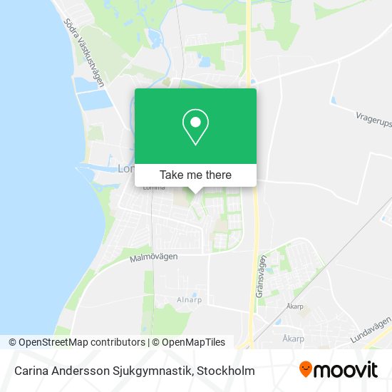 Carina Andersson Sjukgymnastik map