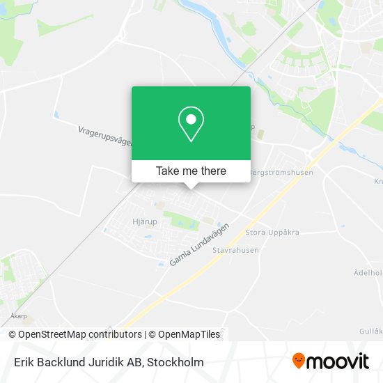 Erik Backlund Juridik AB map