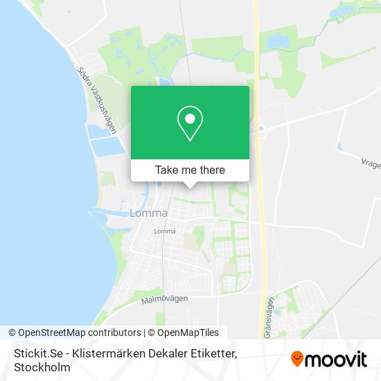 Stickit.Se - Klistermärken Dekaler Etiketter map