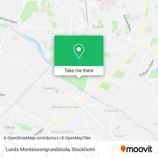 Lunds Montessorigrundskola map