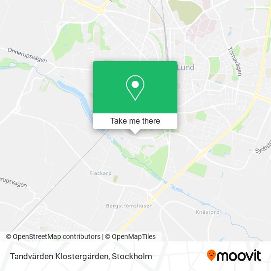Tandvården Klostergården map