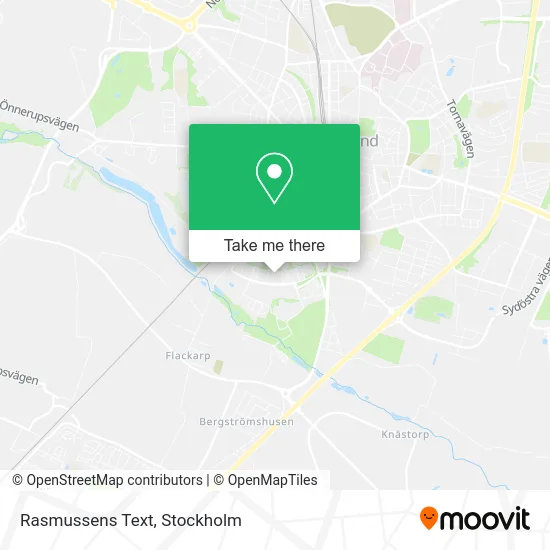 Rasmussens Text map