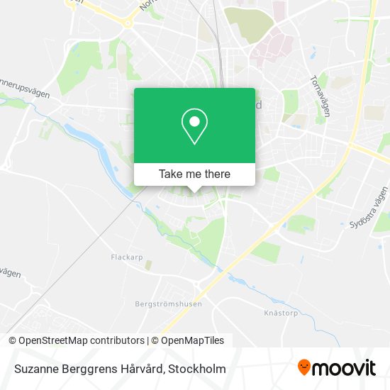 Suzanne Berggrens Hårvård map
