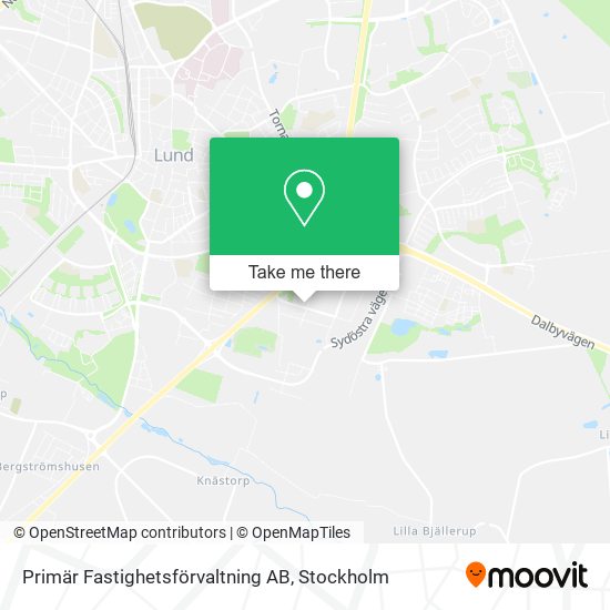 Primär Fastighetsförvaltning AB map