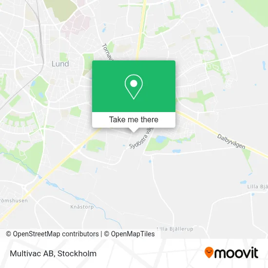 Multivac AB map