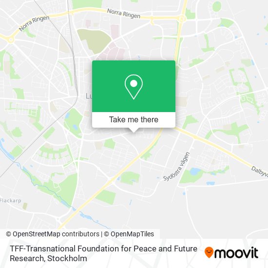 TFF-Transnational Foundation for Peace and Future Research map