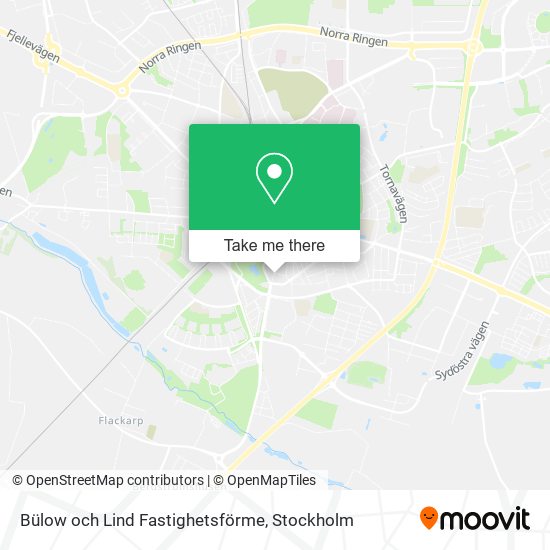 Bülow och Lind Fastighetsförme map