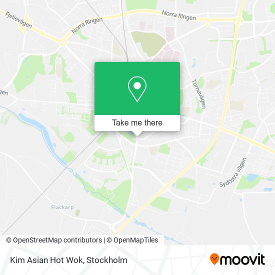 Kim Asian Hot Wok map