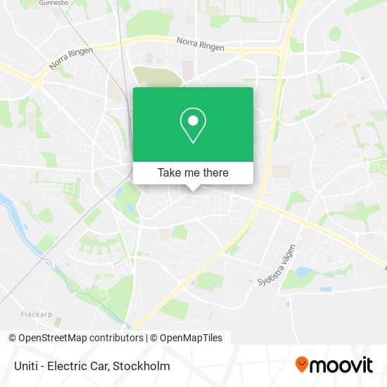 Uniti - Electric Car map