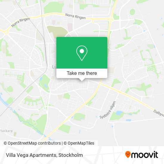 Villa Vega Apartments map