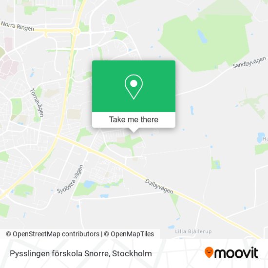 Pysslingen förskola Snorre map