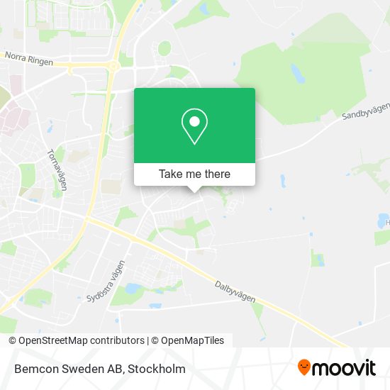 Bemcon Sweden AB map