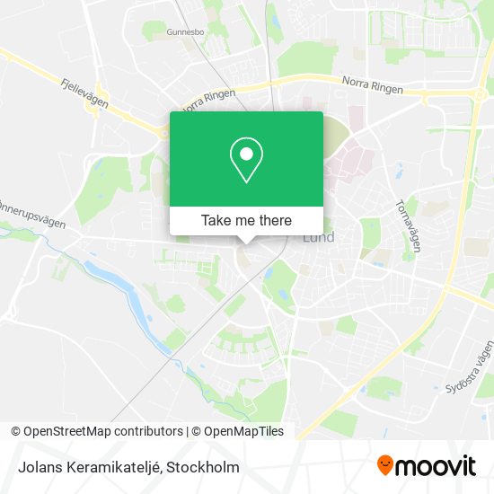 Jolans Keramikateljé map