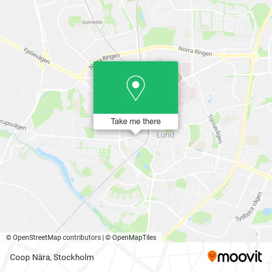 Coop Nära map