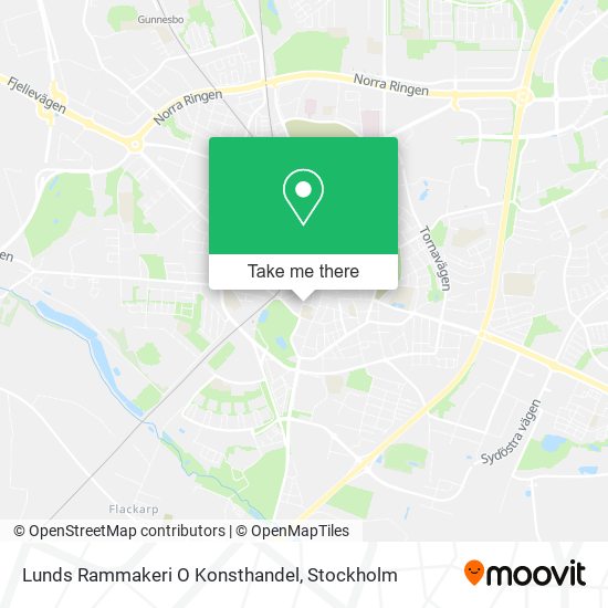 Lunds Rammakeri O Konsthandel map