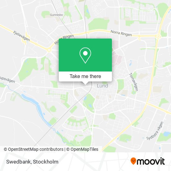 Swedbank map