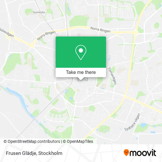 Frusen Glädje map