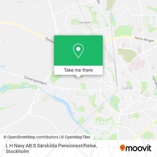 L H Navy AB:S Särskilda Pensionsstiftelse map
