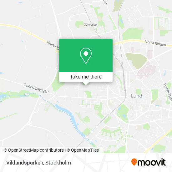 Vildandsparken map