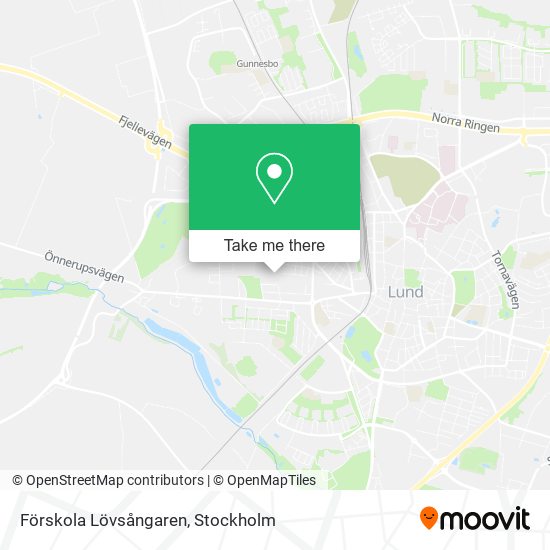 Förskola Lövsångaren map