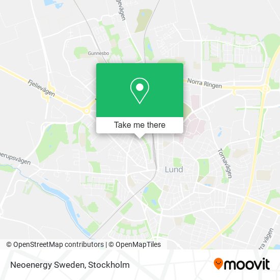 Neoenergy Sweden map