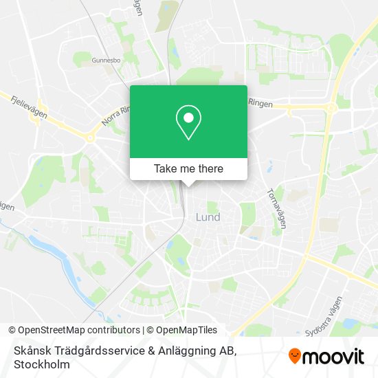 Skånsk Trädgårdsservice & Anläggning AB map