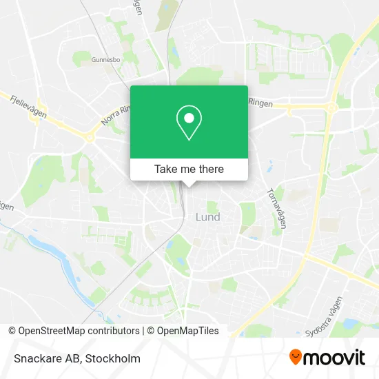 Snackare AB map