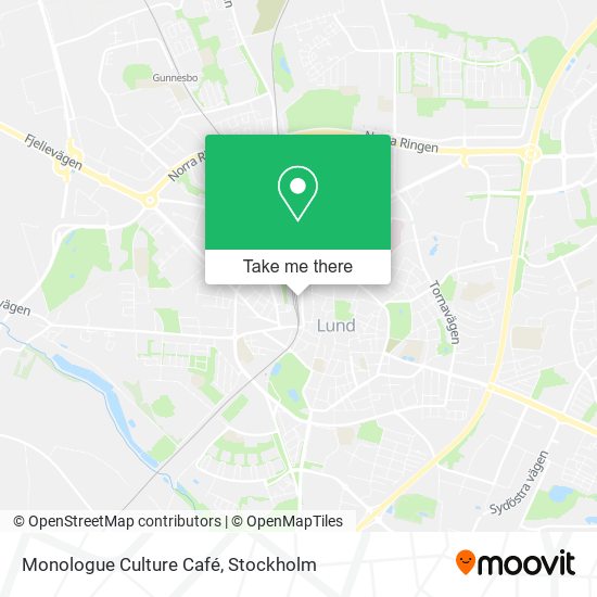 Monologue Culture Café map